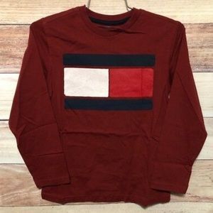 Tommy Hilfiger T-shirt S (8/10) Long Sleeves Flag